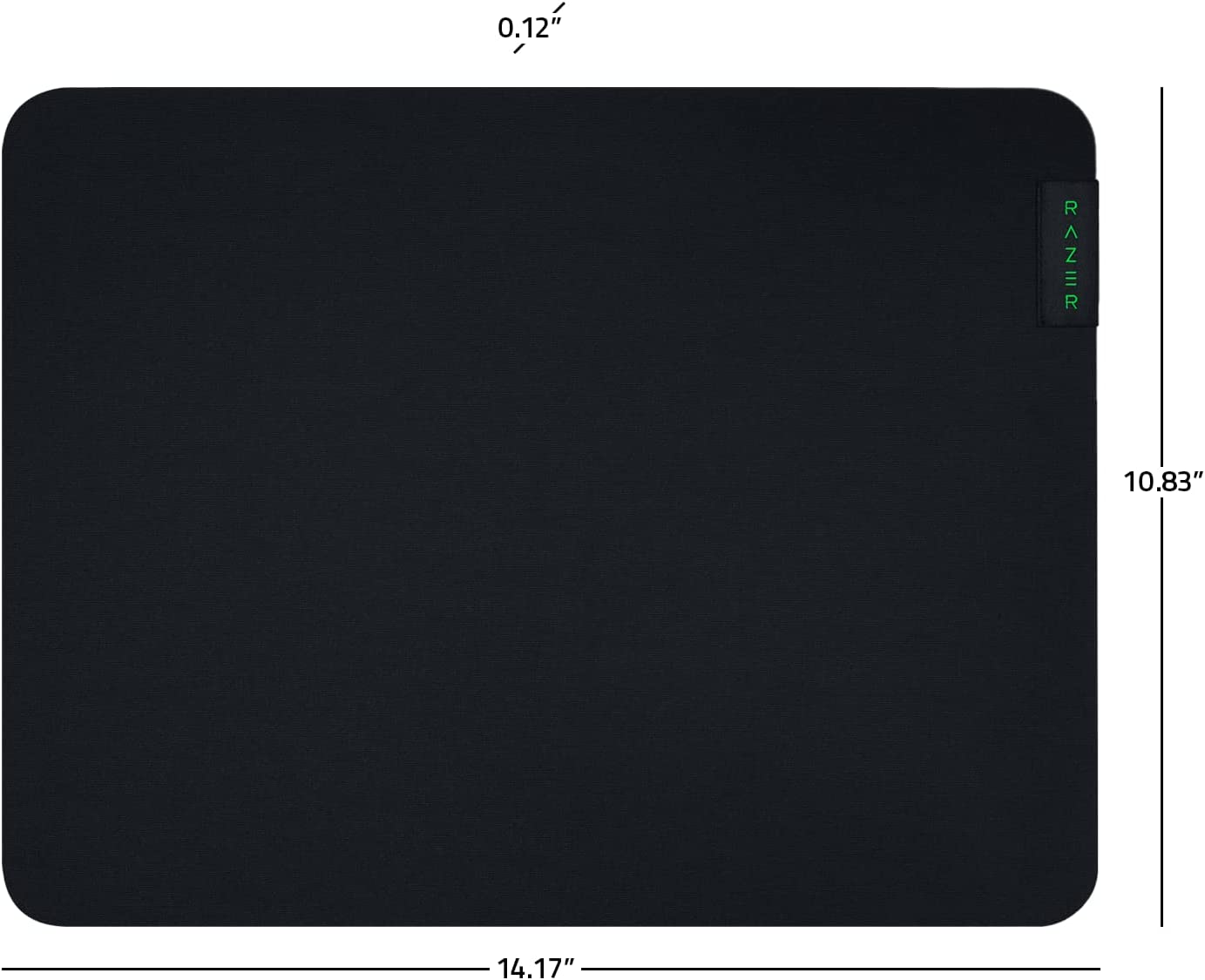 Razer Gigantus V2 Cloth Gaming Mouse Pad (Medium): Thick, High-Density Foam - Non-Slip Base - Classic Black image number 4