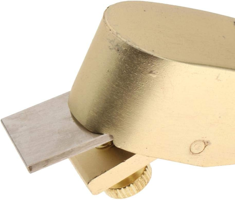 Oshhni MICRO Brass Scraper Plane Woodworking Violin Making MINI Retail - Golden L - Golden M image number 6