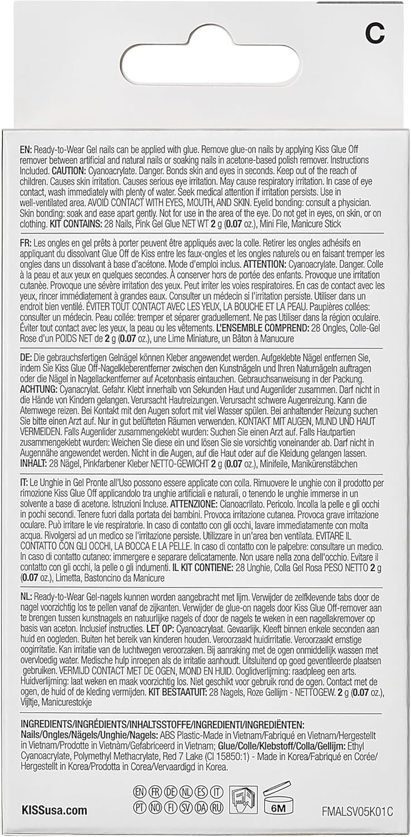 Kiss Gel Fantasy Nail Polish Fanciful image number 4