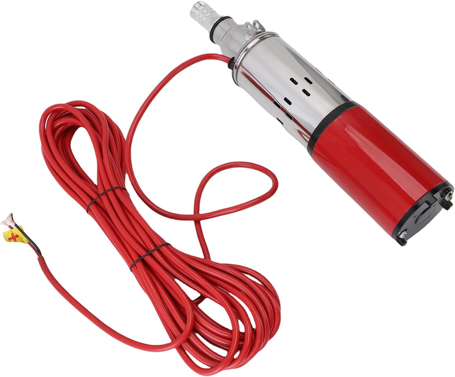 6.6GPM 196FT 1 Inch Outlet Stainless Steel Submersible Pump Solar Well for Home Use for Grassland Pastures and Water Tanks image number 4