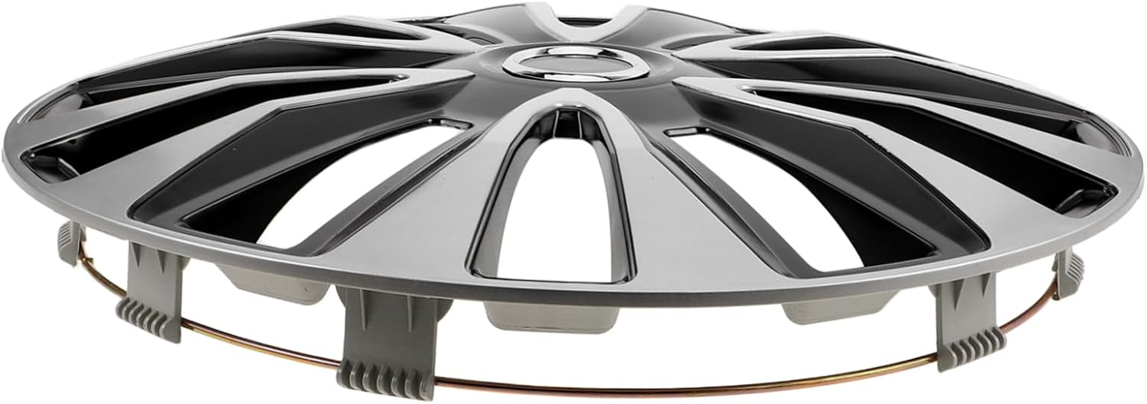 EXAOMBLE Automotive Wheel Hub Caps Wheel Rim Covers Car Truck Hubcaps Easy Install Modern Look Water Resistant image number 5