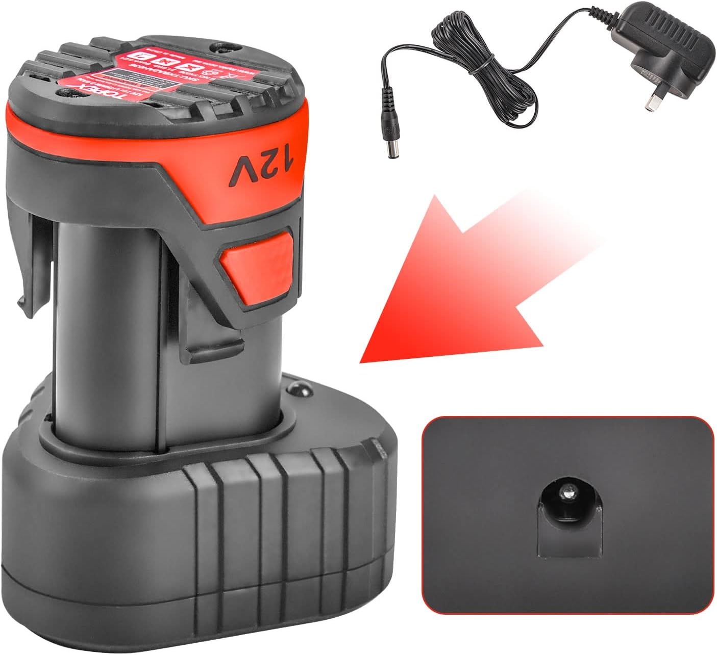 TOPEX 12V Max 2.0Ah Lithium-Ion Battery image number 2