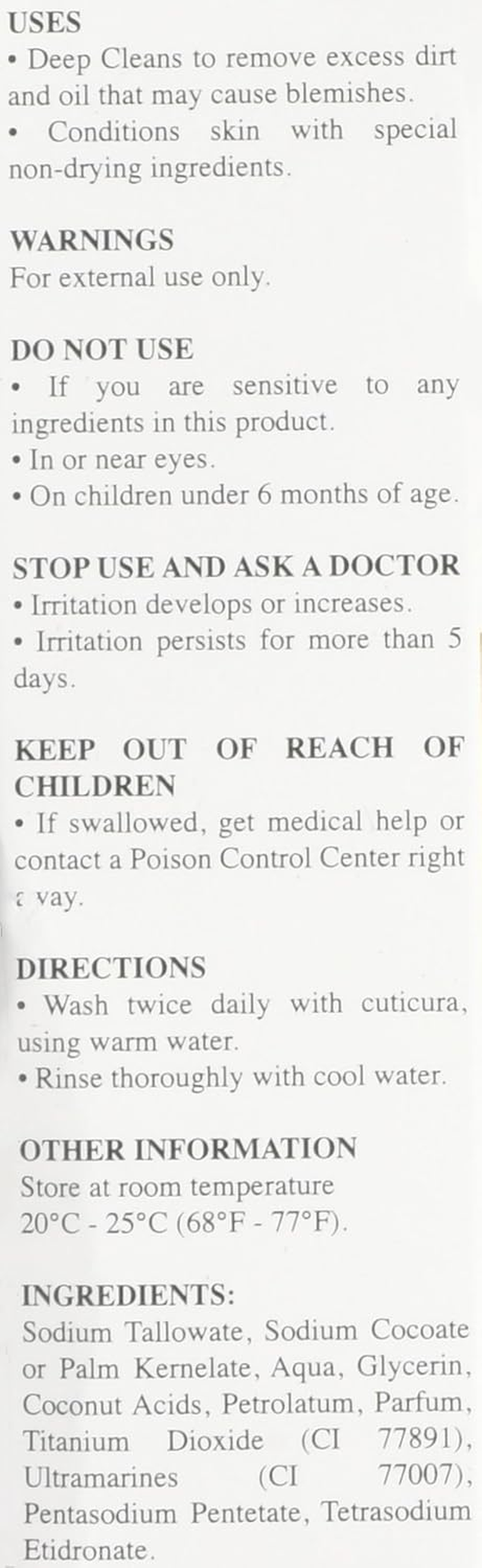 Cuticura Soap Original Scent 3 Ounce Bar image number 2