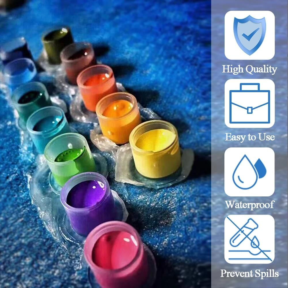 Tattoo Ink Caps-Yuelong Tattoo Ink Cups with Base White, Mixed Sizes #11 Small #14 Medium #17 Large for Tattoo Ink,Tattoo Supplies,Tattoo Kits Mixed 300PCS image number 4