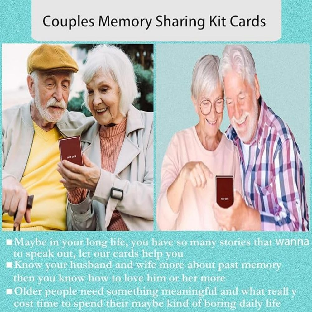 Life Story Interview Kit Cards 150 Pcs, Family Conversation Cards, Get to Know Parents and Grandparents for Family Pictionary Game Night with Curated Question Cards image number 5