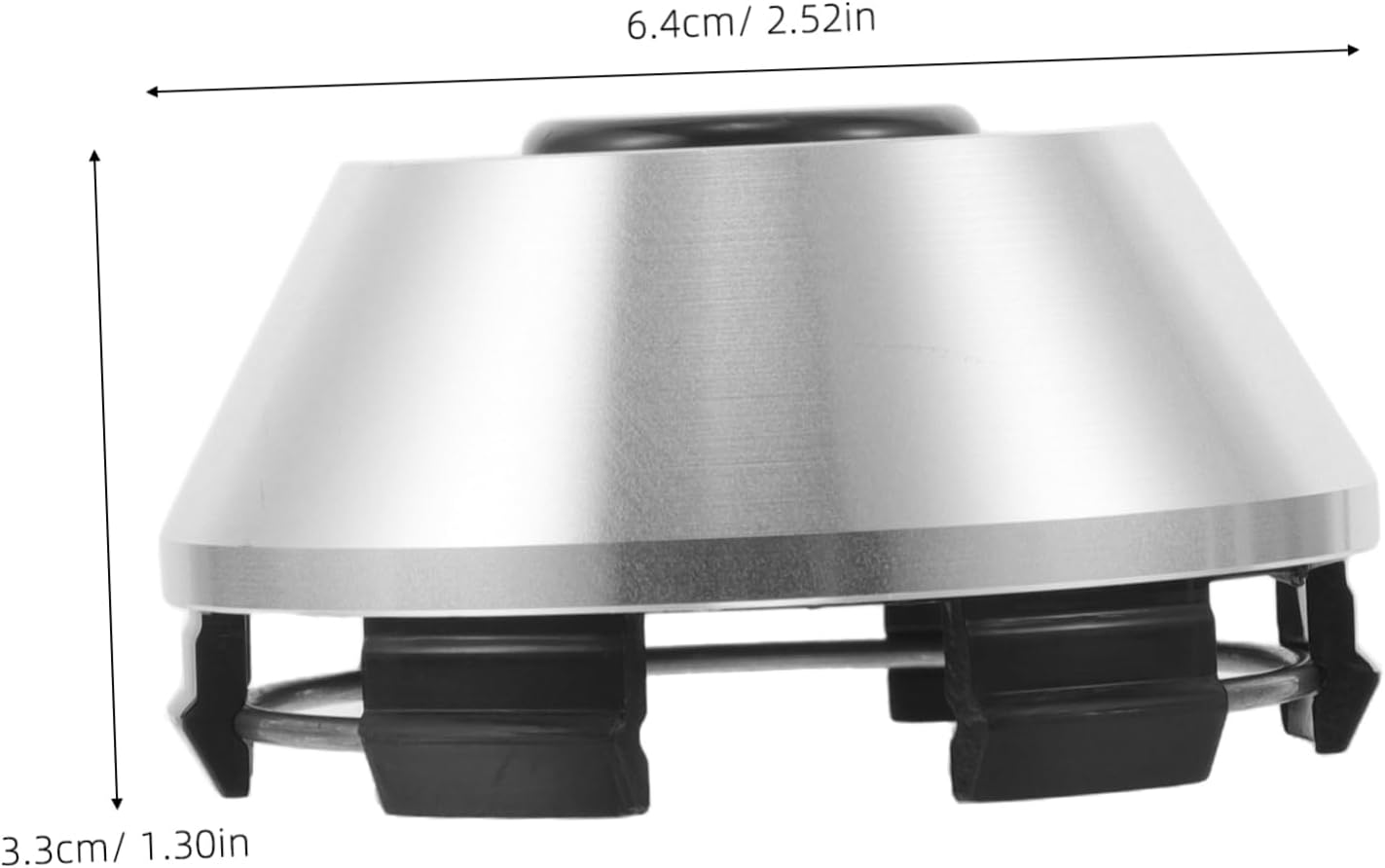 CLISPEED Aluminum Alloy Wheel Hubcaps for Racing Car Wheel Center Caps Inner Diameter Vehicle Rim Hub Caps for Automotive Accessories image number 5