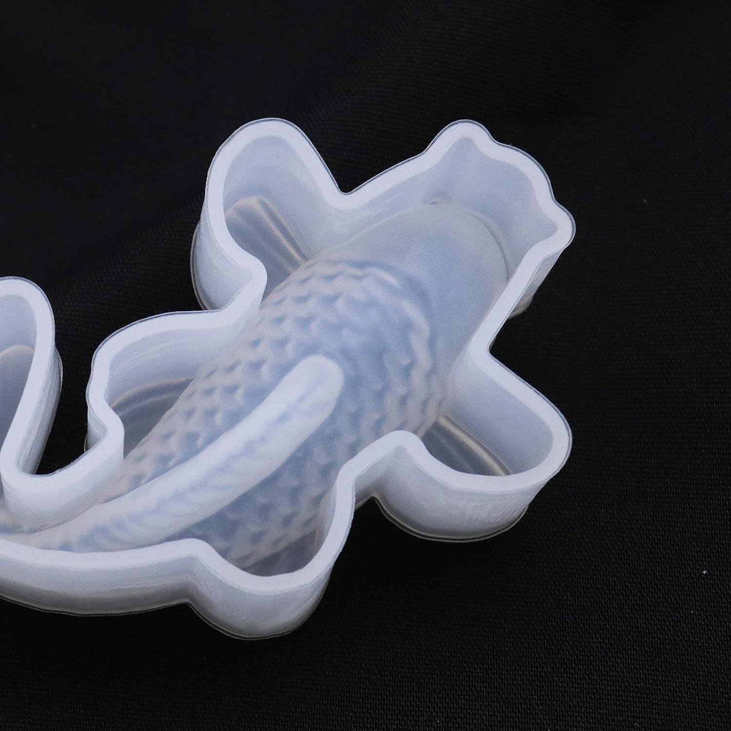 Ecsing 5Pcs 3D Koi Fish Silicone Resin Mould Koi Fish Tank Decor Simulation Resin Mould Resin Fish Mould Accessories for DIY Making