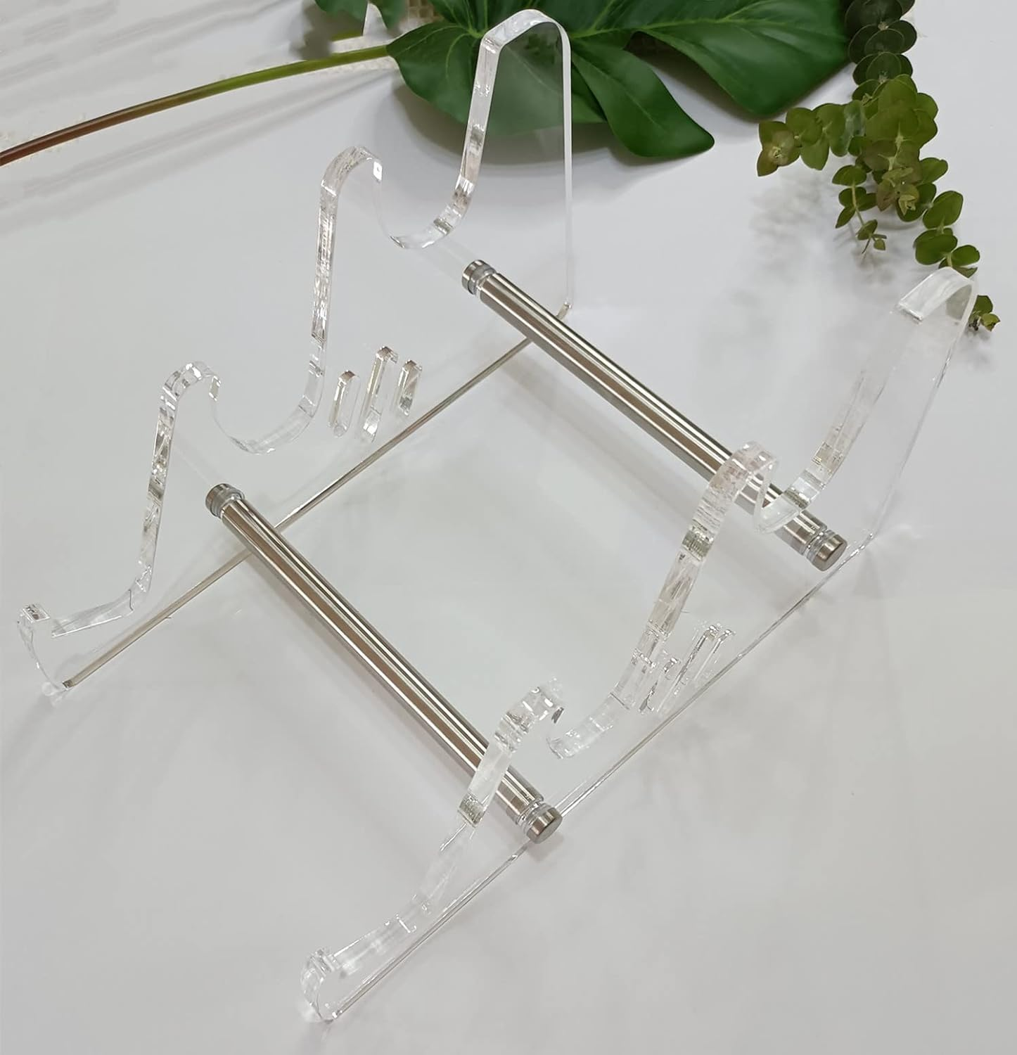 Acrylic Keyboard Display Stand Holder ,KLHCDUO Transparent Acrylic Frame Space-Saving Holder Stand,3-Tier Gaming Keyboard Stands Mechanical Keyboard Display Stand image number 6