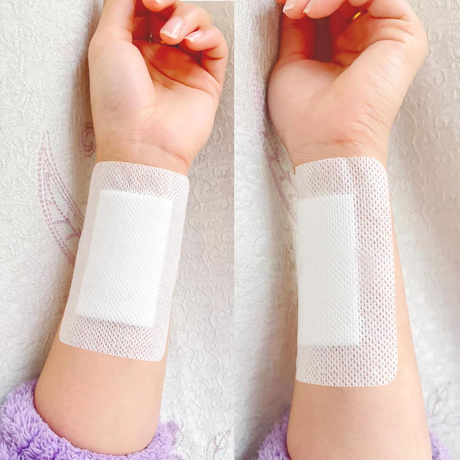 Adhesive Wound Dressings Pads Medium,Absorbent Breathable Dressings Patches Bandage,Individually Wrapped for Wounds First Aid(10X15Cm, 10PCS) - 10X25Cm-10Pcs image number 7