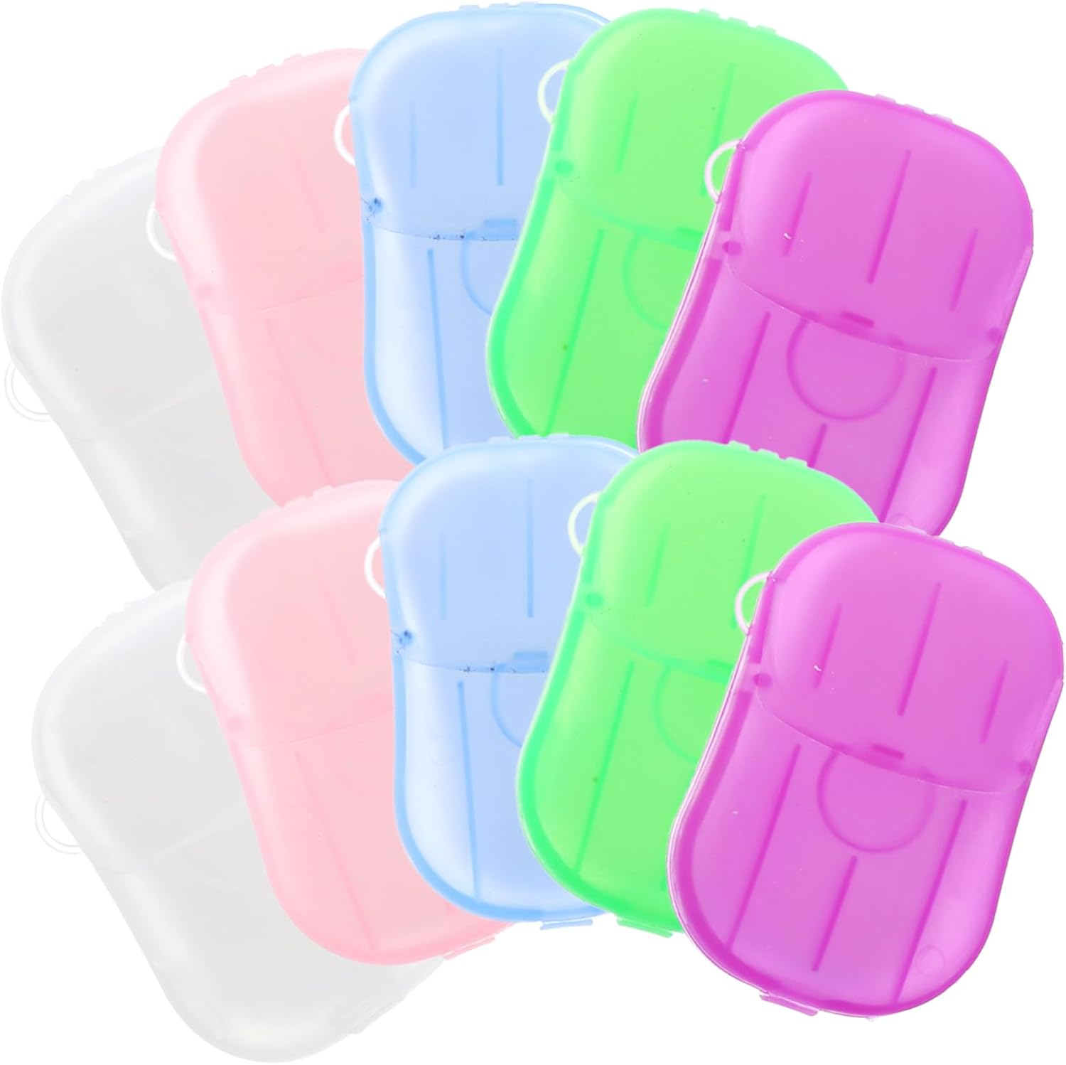 BESTOYARD Travel Soap Paper Sheets Portable Camping Accessories Disposable Soap for Hiking Outdoor and Camping image number 3