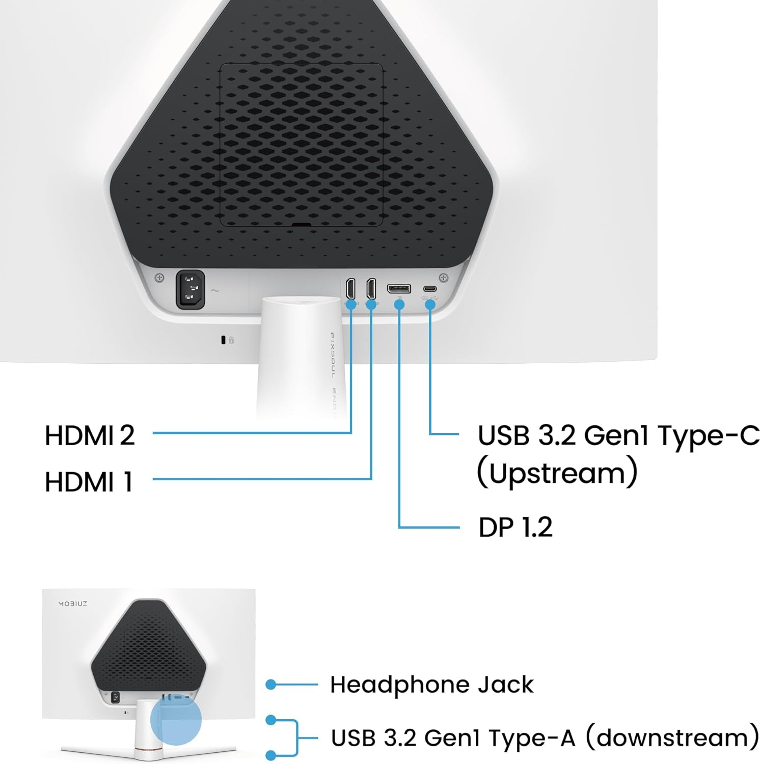 Benq EX251 25-Inch FHD 220Hz MOBIUZ Gaming Monitor image number 1