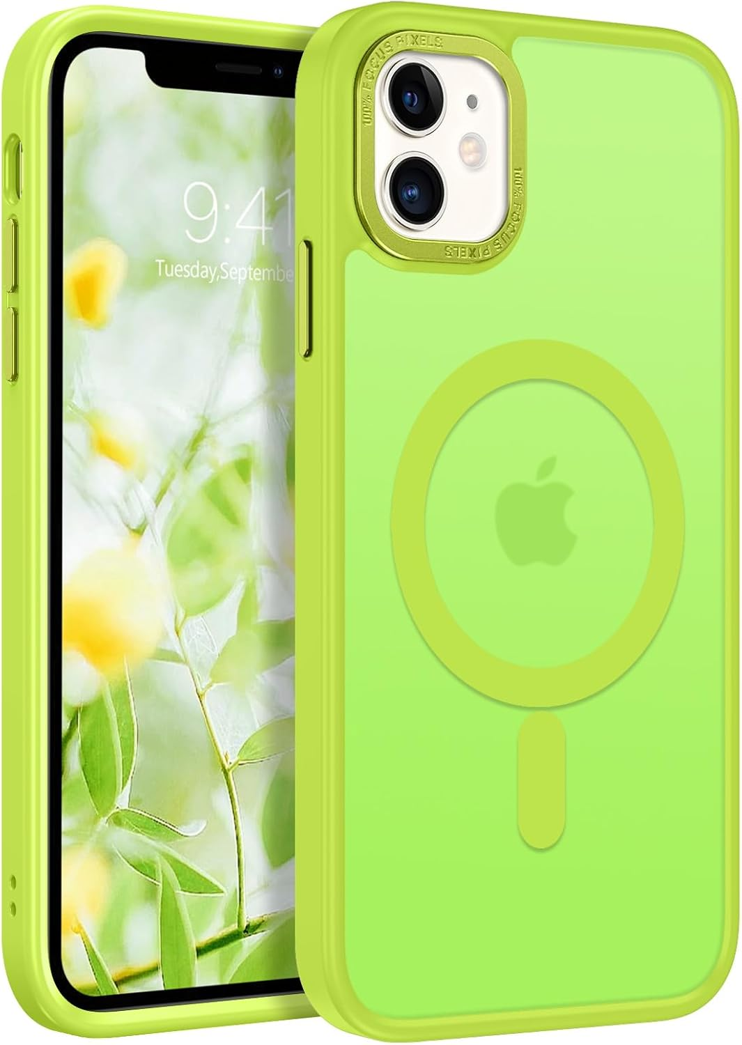 BENTOBEN for Iphone 11 Phone Case, Phone Case Iphone 11 Magnetic Case [Compatible with Mag Safe] Translucent Matte Slim Shockproof Anti-Fingerprint Protective Cover for Iphone 11 6.1&rsquo;&rsquo;Blue