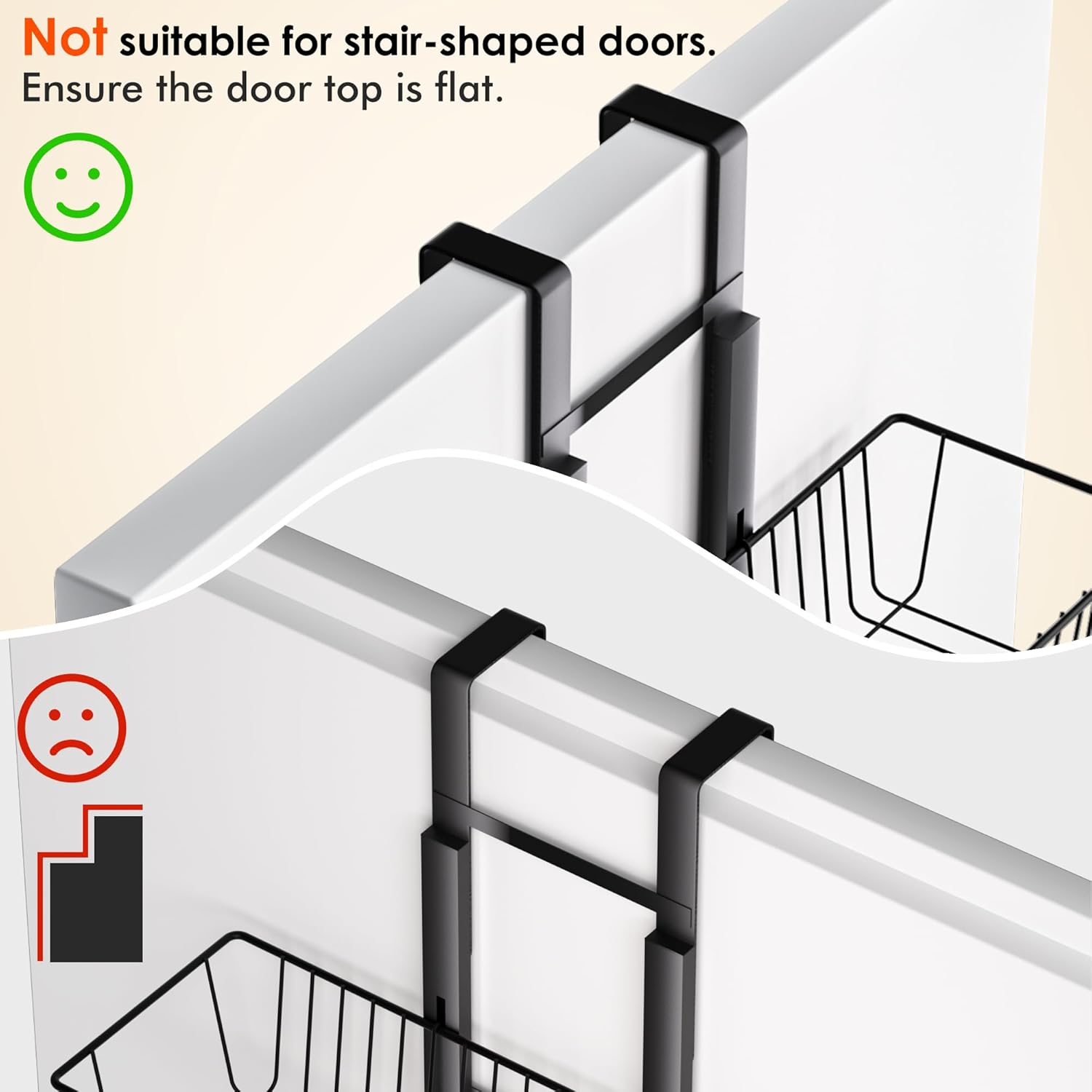 LUXEAR over the Door Pantry Organizer image number 6