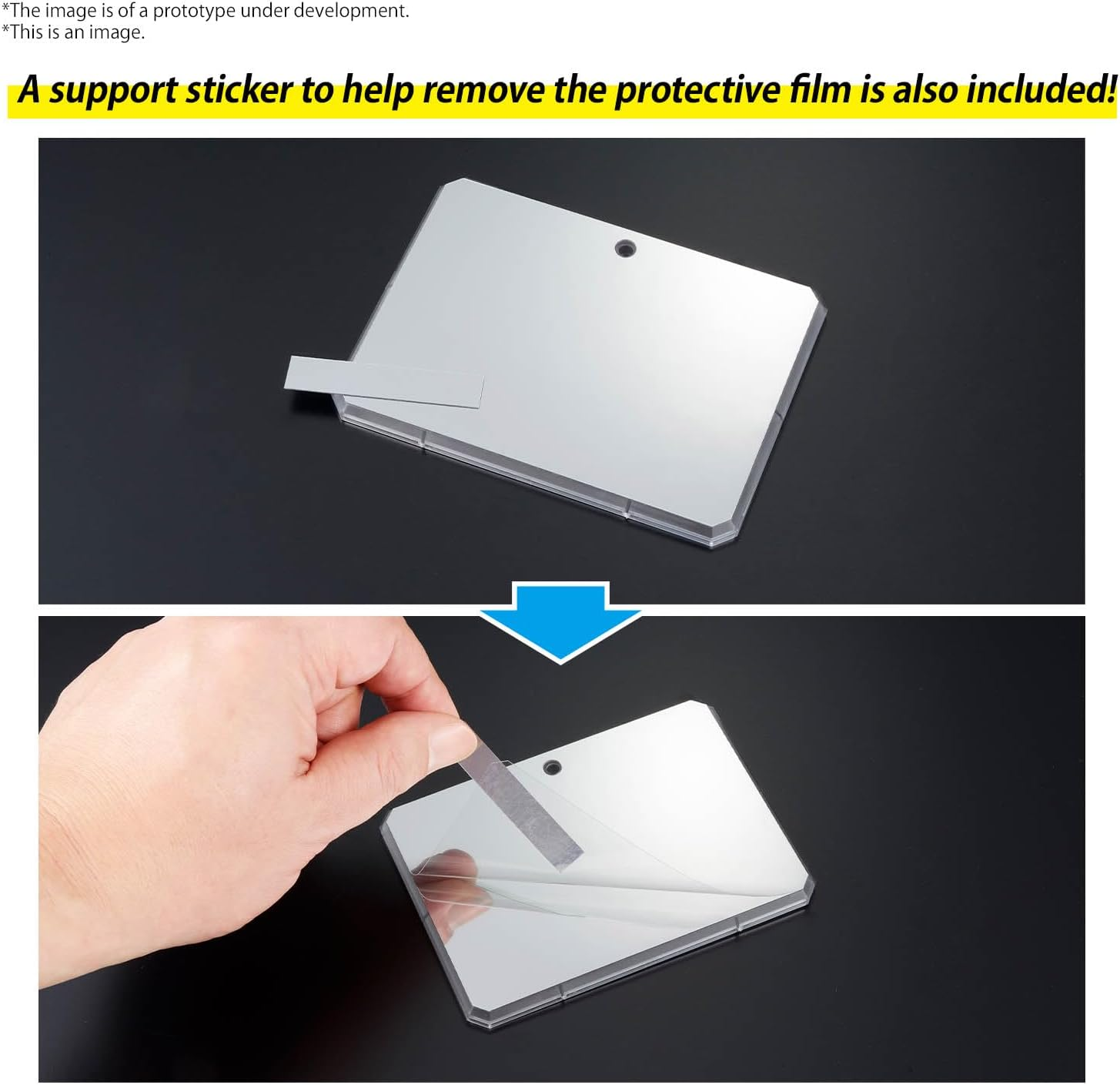 BANDAI HOBBY Gundam Action Base 7 [Clear Colour] Mirror Stickers Set image number 3