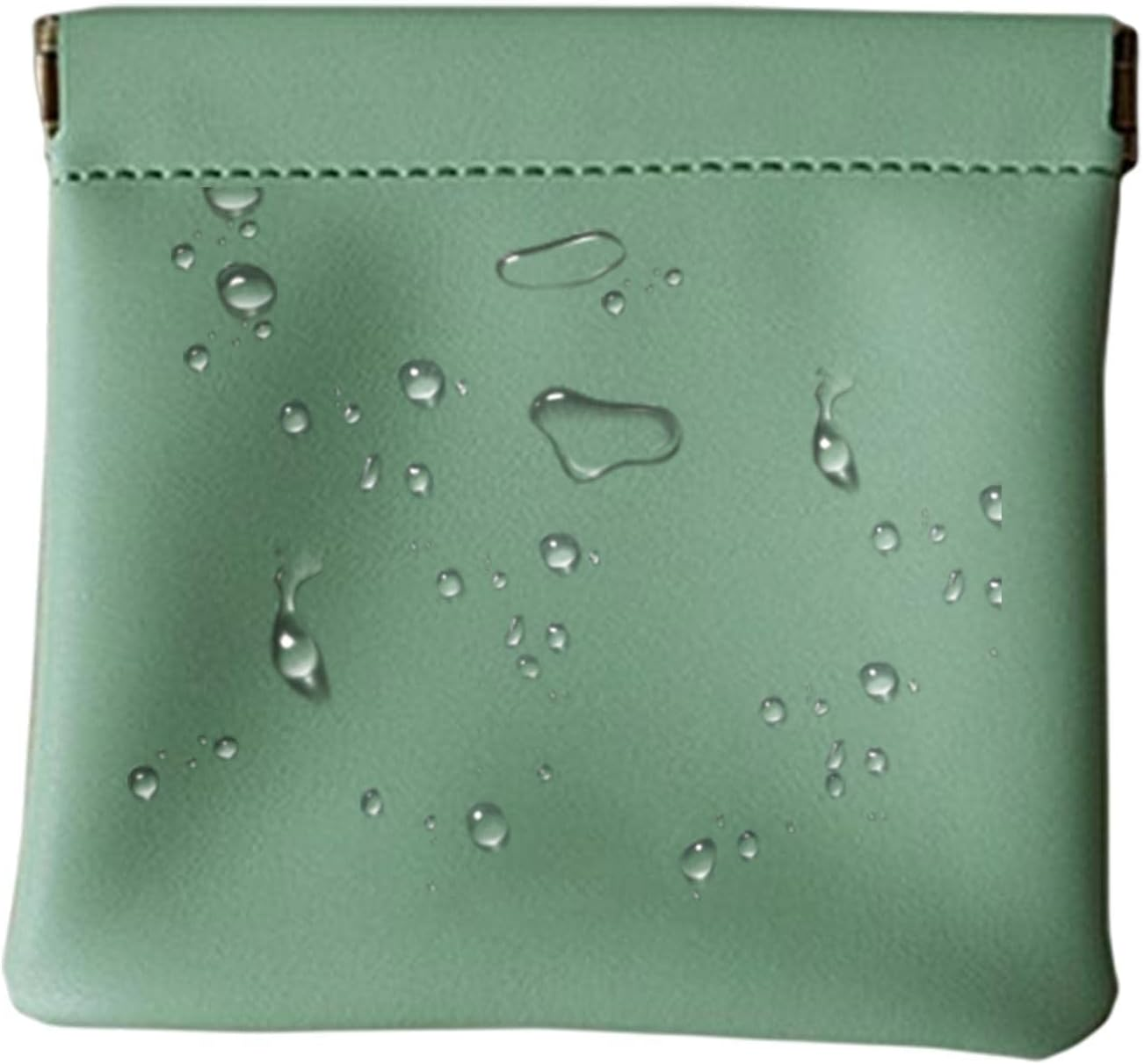 Cosmetic Bag Squeeze Top,Portable Makeup Pouches for Purse - No Zipper Portable Small Item Organizer Storage Bag for Women Girls Ladies Travel Yongbao