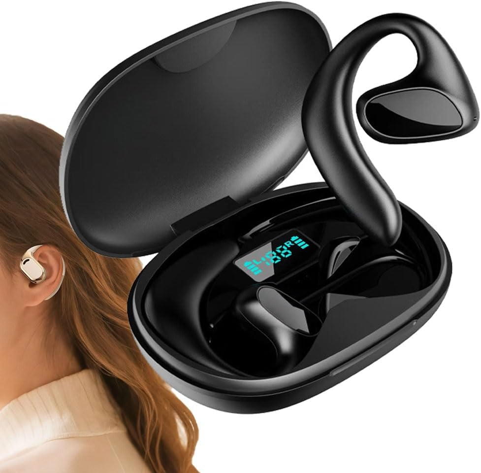Keilani Talkease Earbuds Translator, Ai Headphones Language Translation, Keilini Talkease the Ultimate Translation Solution in Your Ears, Makes Global Communication Effortless (Black) image number 1