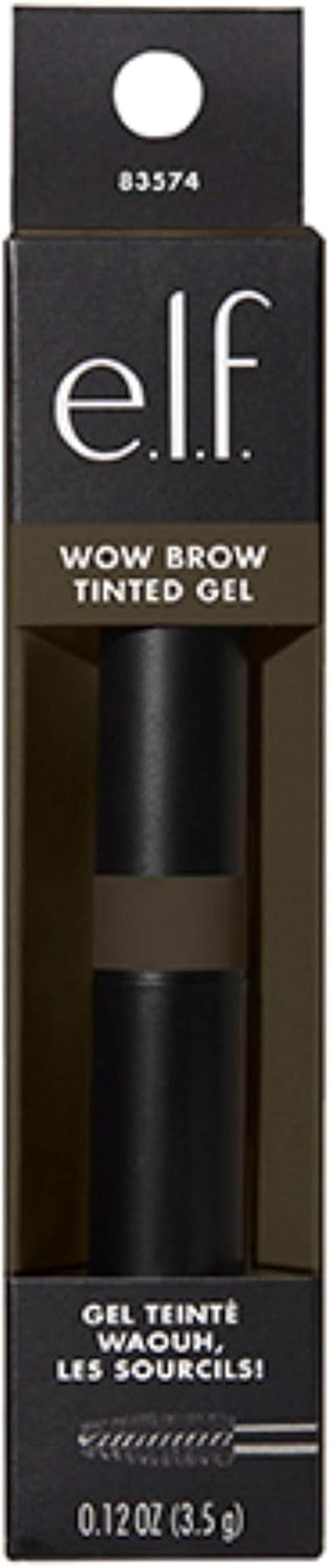 E.L.F. - Wow Brow Gel Deep Brown - 0.12 Oz (3.5 G) image number 4