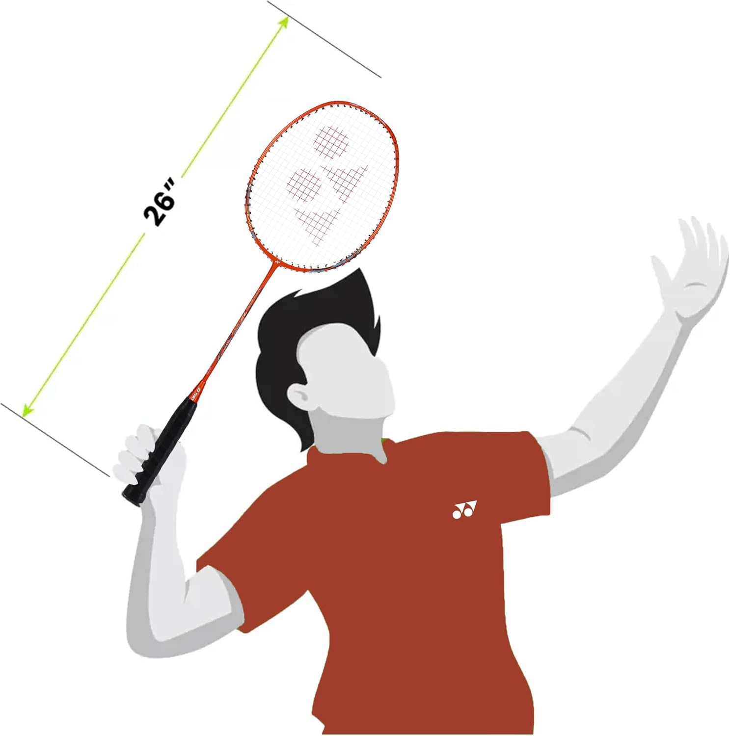 YONEX NANORAY 72 Light Badminton Racquet |Bright Orange|5U G4|NANOMETRIC|X-FULLERENE |Aero+Box Frame|Isometric|Solid Feel Core|New Built-In T-Joint|China|Developed in Japan