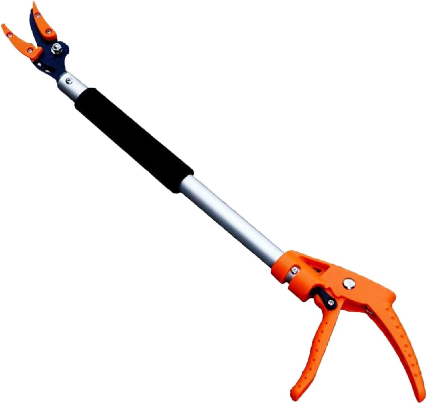 0.6M Tree Trimmer Pole, Cut and Hold Pruner, Garden Tools, Fruit Picker Pole, Lightweight Aluminum Handle for Branch Cutter, Lopper for Fruit Picking and Pruning