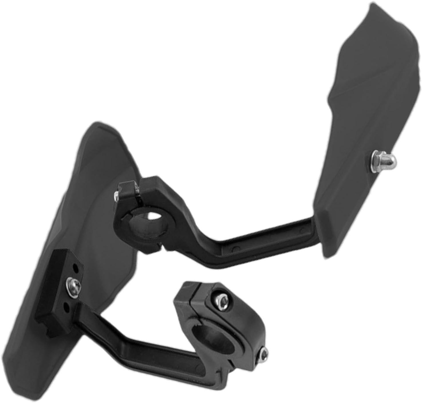 Limcryspp Motorcycle, Electric, Off-Road Motorcycle Handle Handguard, Windshield Horn Handguard, Motorcycle Off-Road Motorcycle Protective Gear（Black） image number 3