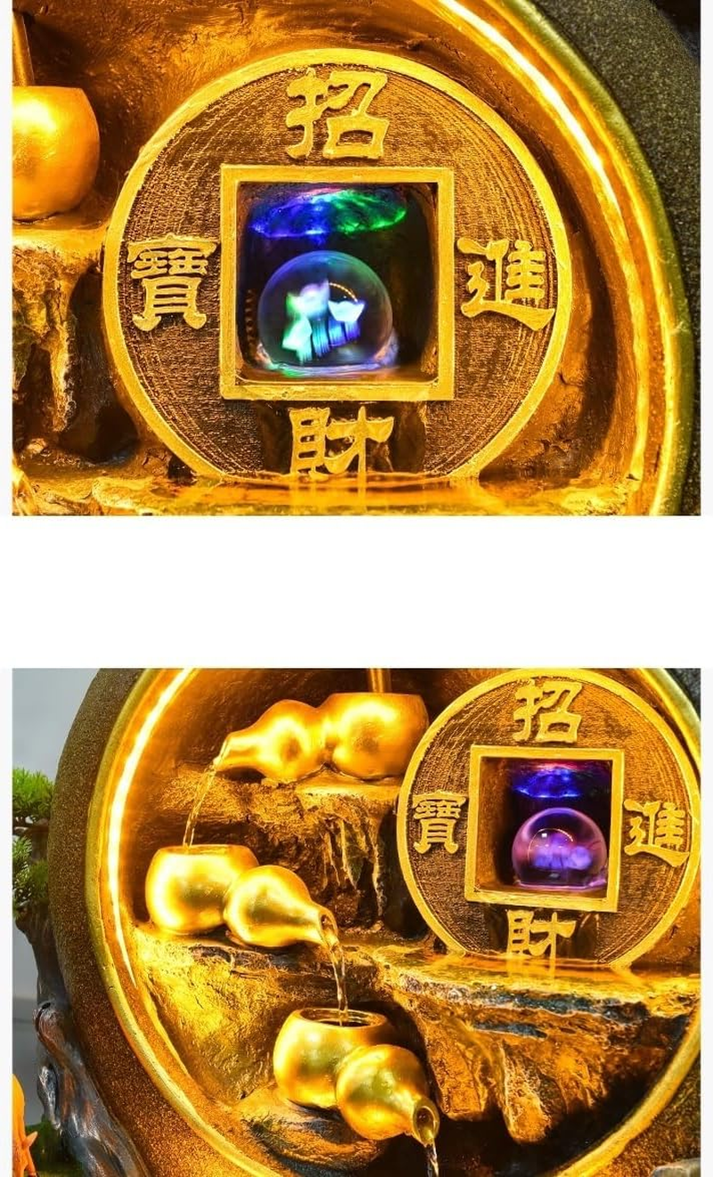 Outdoor Fountain Living Room Water Ornaments Circulating Entrance Office Fountain Landscaping Decorations image number 1