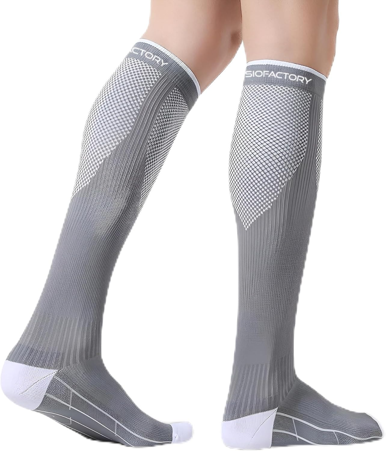 Physio Factory Sports Compression Socks 20-30 Mmhg for Men and Women. image number 4