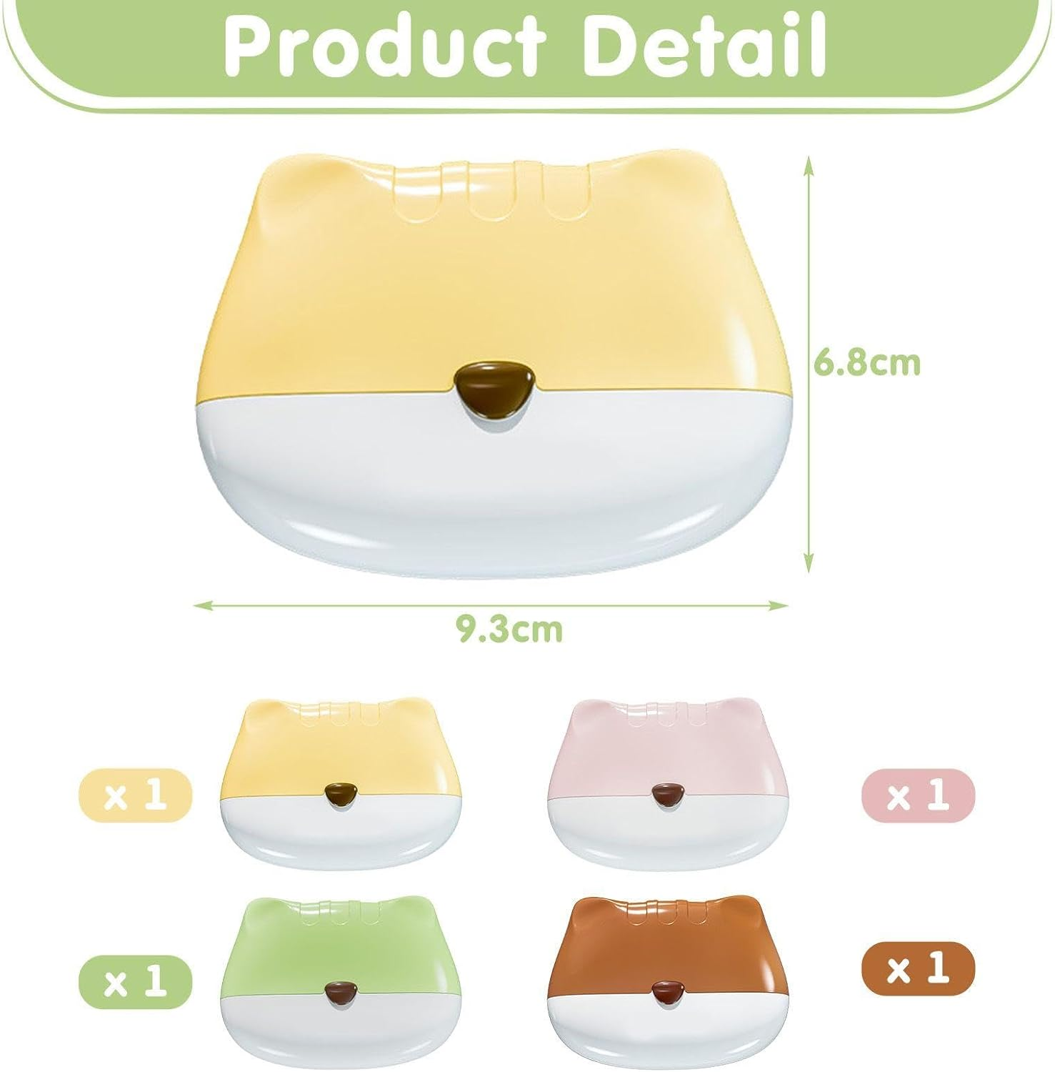 LCIEFKAE Pack of 4 Hair Stickers, Clothing Care Products, Portable Hair Stickers, Suitable for Clothing, Quilts, Sofas, Floors, Etc. image number 4