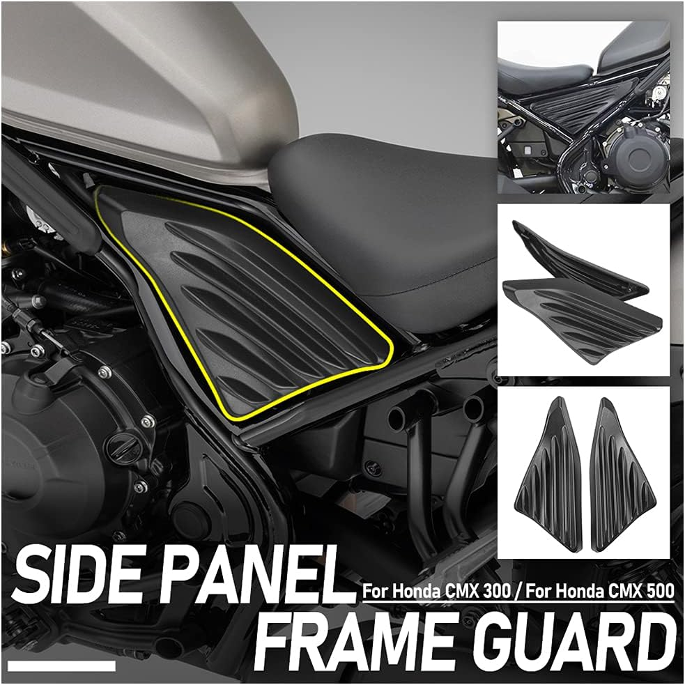 Motorcycle Rear Passenger Seat Side Cover Infill Trim Panel Upper Frame Guards Fairing Cowling Protector Decoration Kit for H.Onda Rebel CMX 500 300 CMX500 CMX300 Rebel500 Rebel300 2017-2023 image number 4