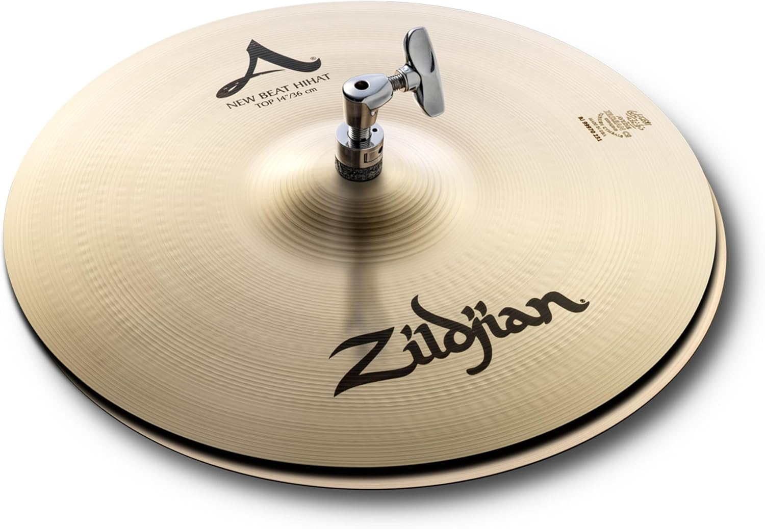 Zildjian a Zildjian Series - 12" New Beat Hi-Hat Cymbals - Pair image number 1