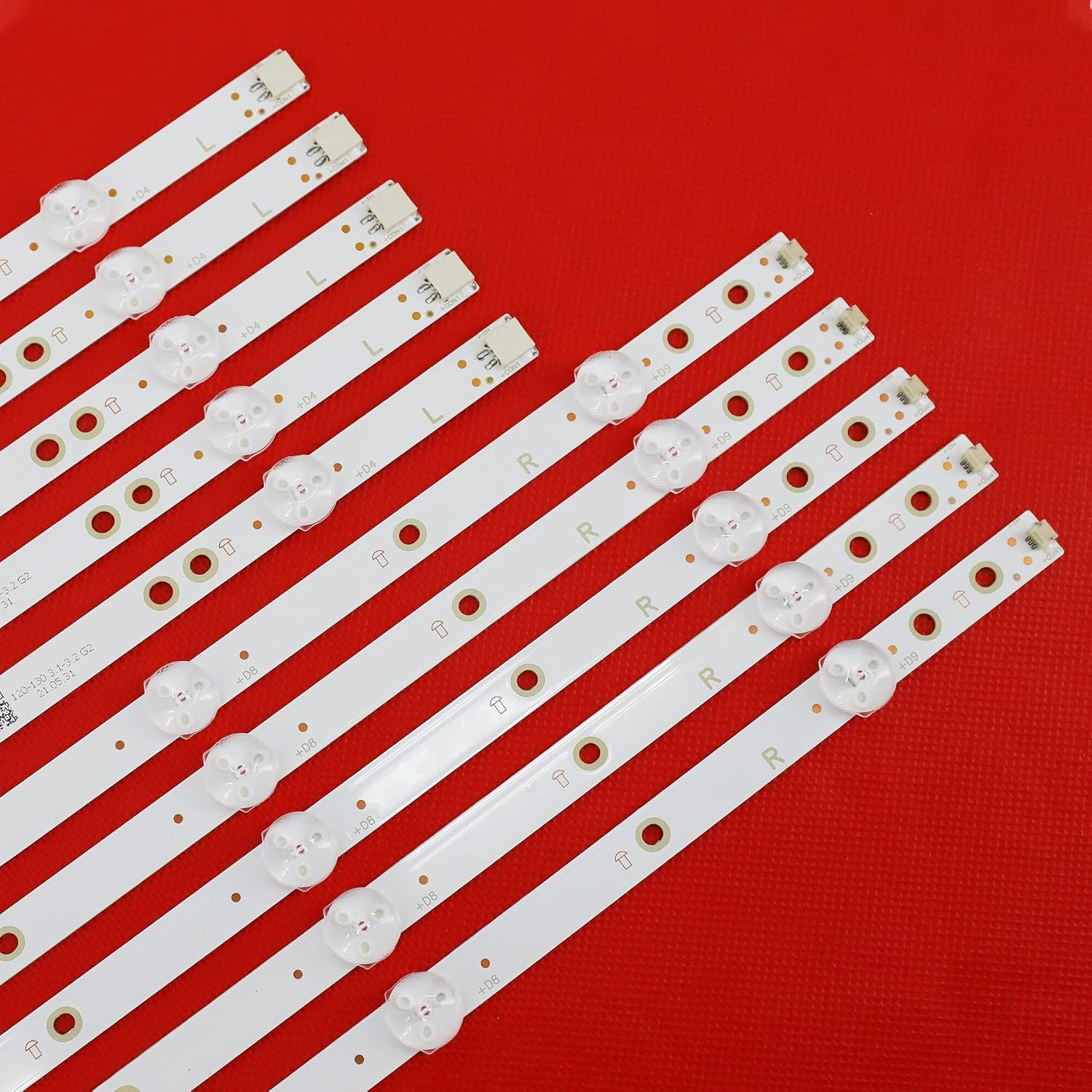 LED Backlight Strip 9 Lamp Fit for Philips 50" TV 50PUS6162/12 50PUS6753 50PUS7383 50PUS6523 50PUS6503 LB50086 LB50082 LB50089