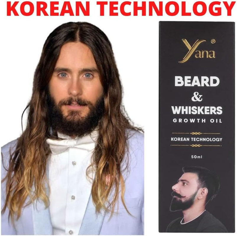 Yana Beard Oil for Men Fast Growth by Korean Technology image number 5