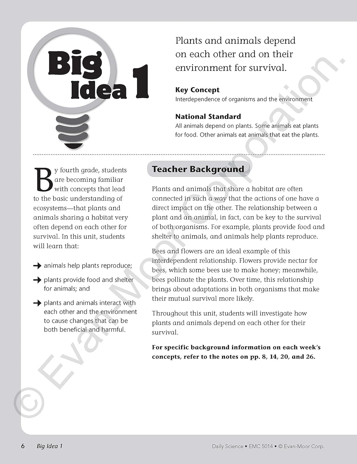 Evan-Moor Daily Science, Grade 4 Homeschooling & Classroom Resource Workbook, Printable Worksheets, Teaching Edition, Earth, Life, and Physical Science, Vocabulary, Test Prep, Hands-On Projects image number 6