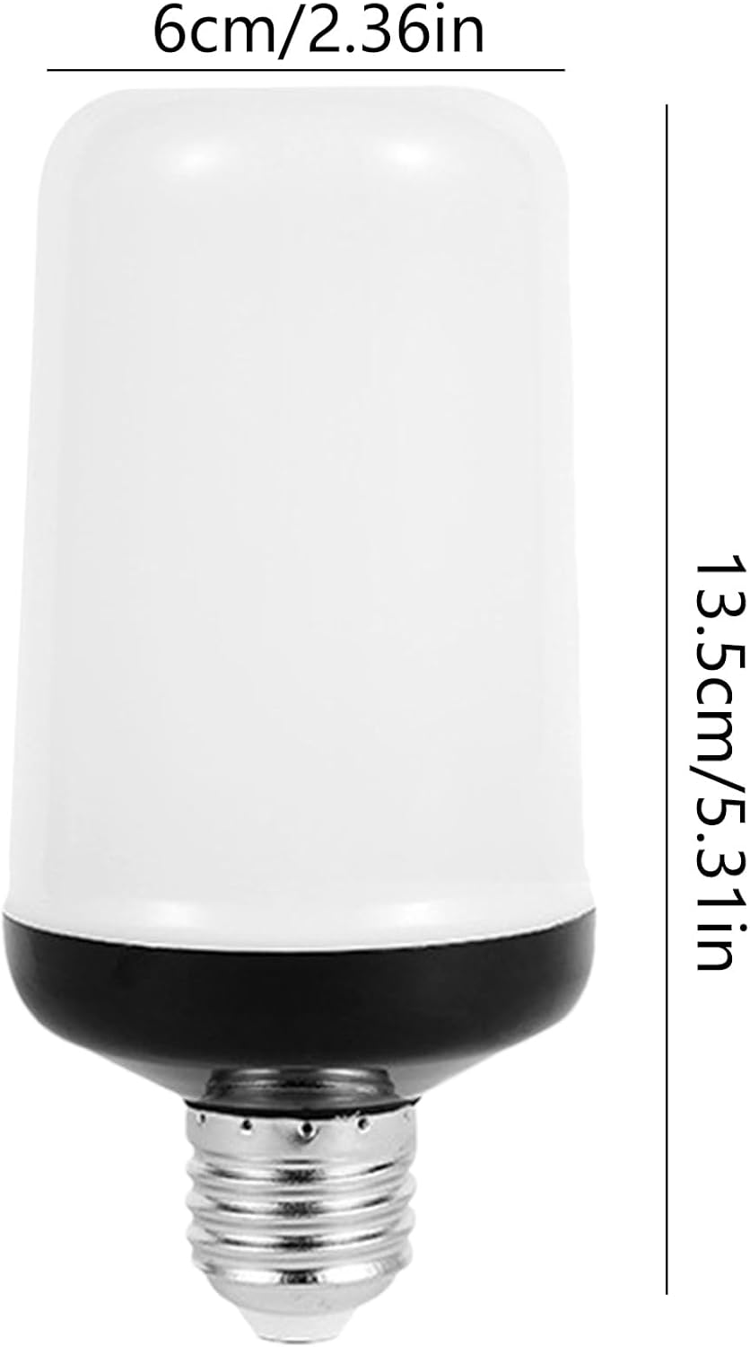 Flame Lamp - LED Flickering Light Bulb | Flame Effect Light Bulbs - 4 Lighting Modes Decorative Atmosphere LED Lamps | Flame Effect Dancing Fire Light Bulb for Home, Garden, image number 1