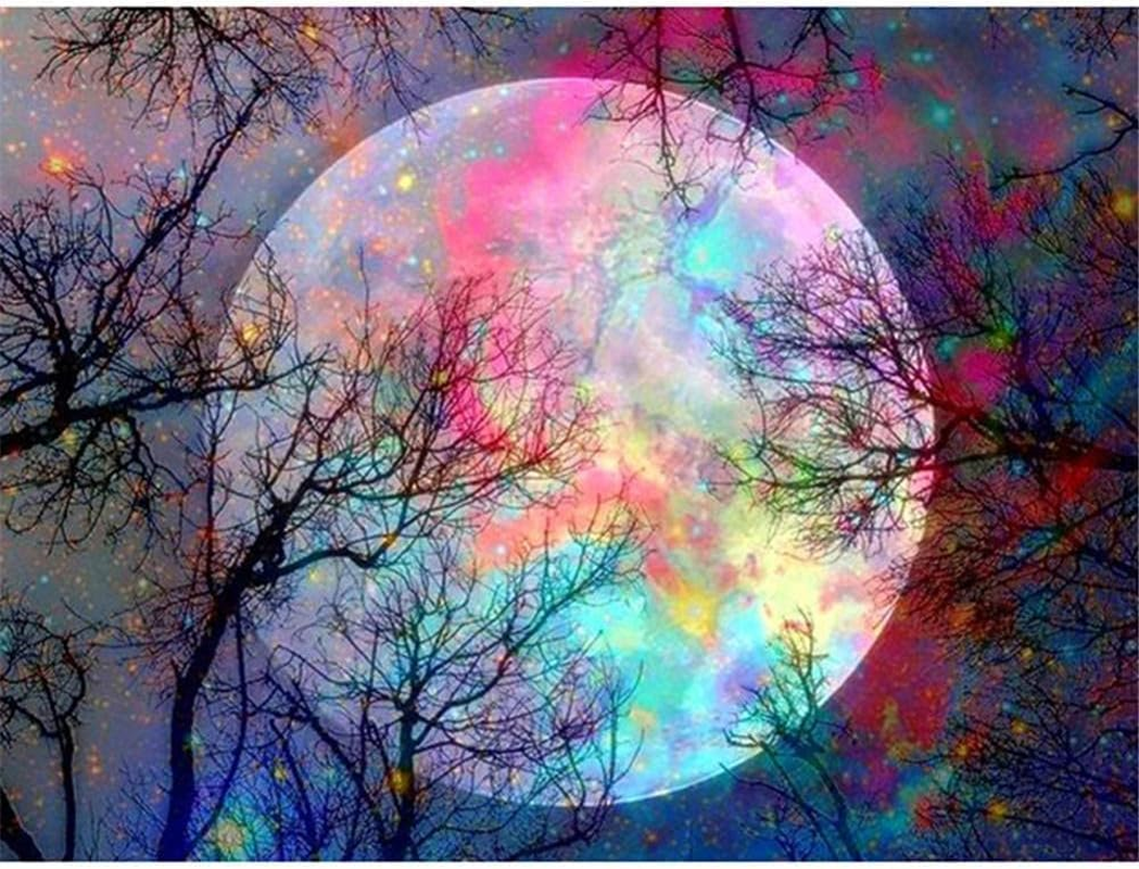 5D Full Drill Diamond Painting Kit &ndash; DIY Sparkling Mosaic Art with Resin Diamonds on Sticky Canvas &ndash; Home Wall D&eacute;cor Craft &ndash; 11.8 X 15.7 Inches (30 X 40 Cm) &ndash; No Frame image number 6