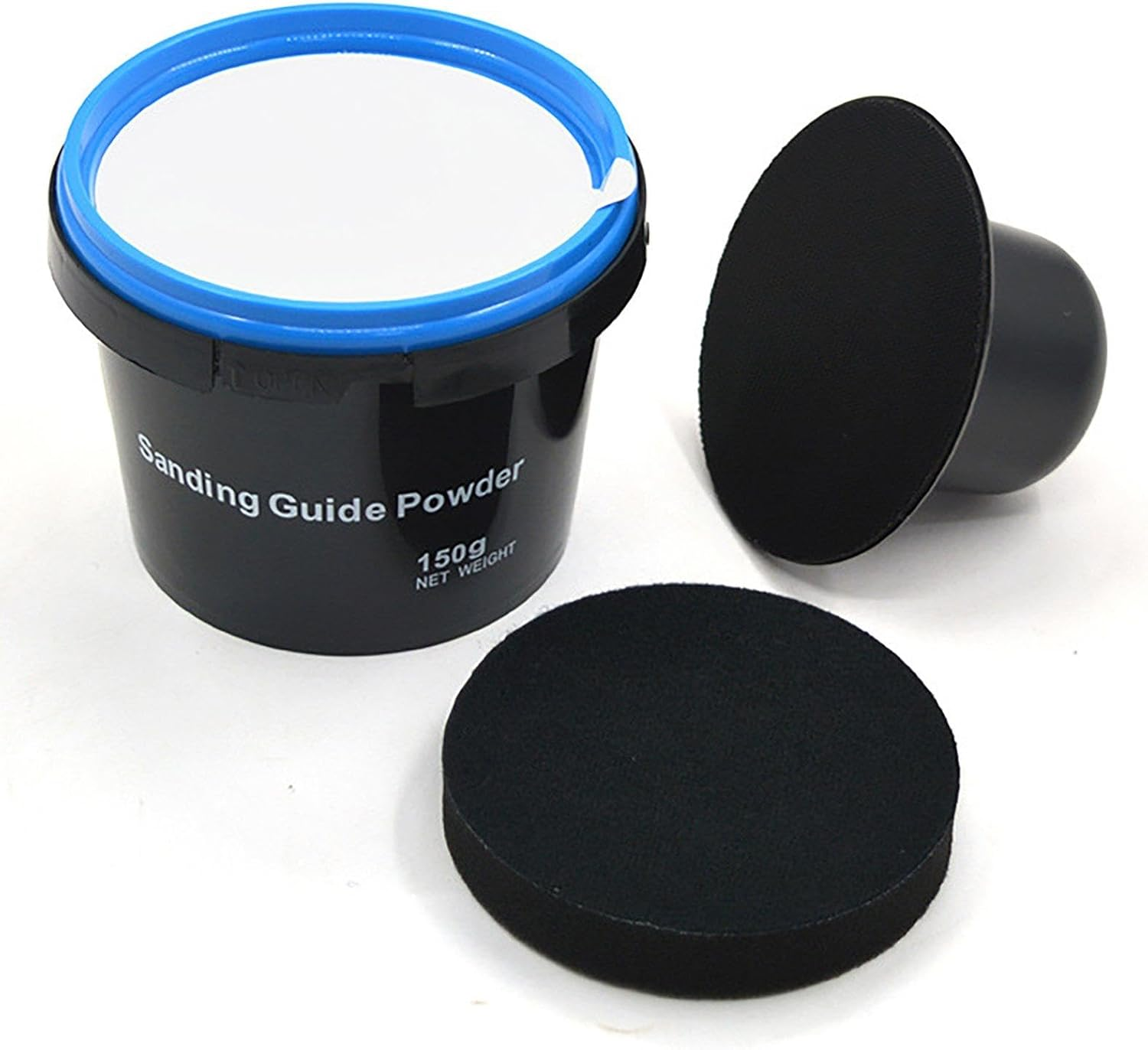 Car Body Powder Guide Coat - Dry Car Sheet Metal Grinding, Polishing with Carbon Powder | Carbon Powder Indicator for Atomic Putty Grinding, RE