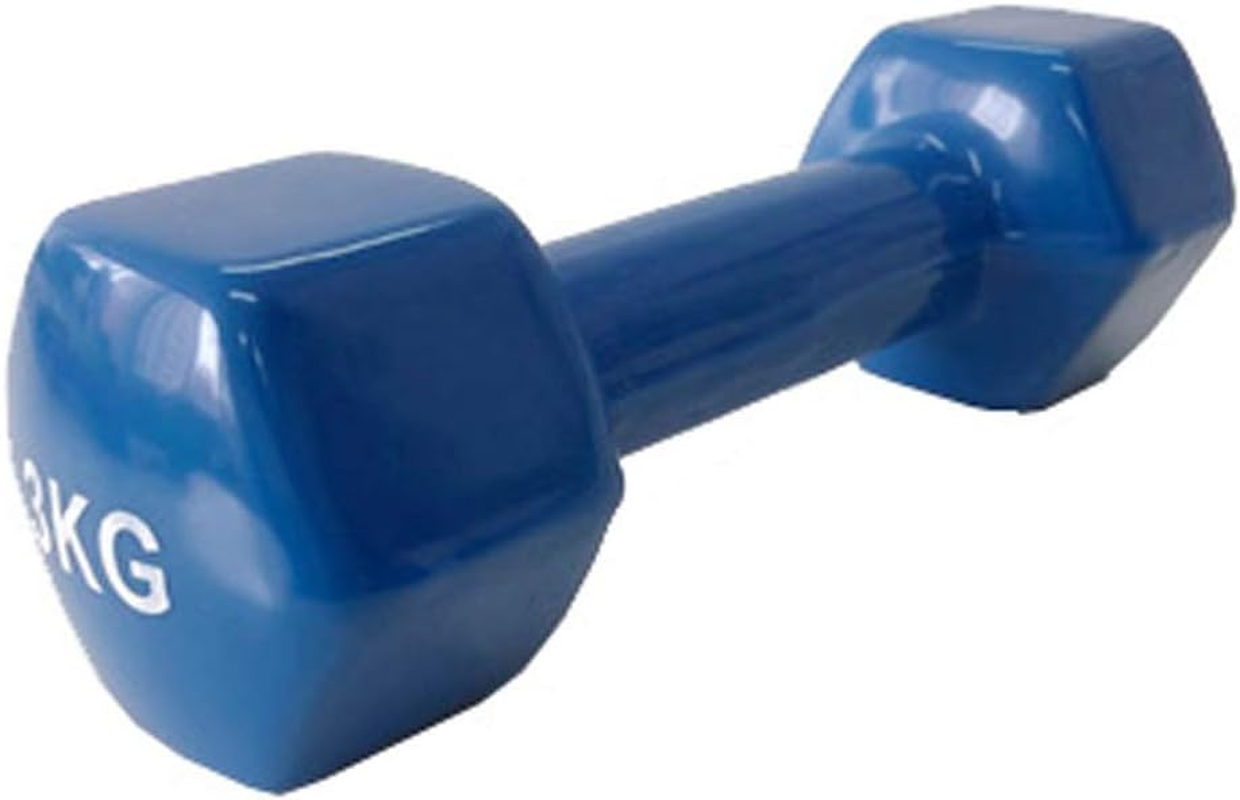 LLB SPORTS 020 Color Dumbbell, Color Array, 6.6 Lbs (3 Kg), Easy to Grip, Width 8.7 X Depth 2.6 X Height 2.8 Inches (22 X 6.5 X 7 Cm) Material image number 5