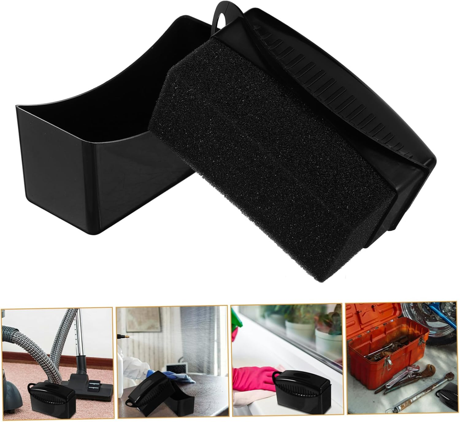 HONMEET Car Wax Applicator Pad Compact Polishing Pad for Automotive Waxing and Detailing Lightweight with Moderate Hardness for Even Application and Finish Vehicles image number 4