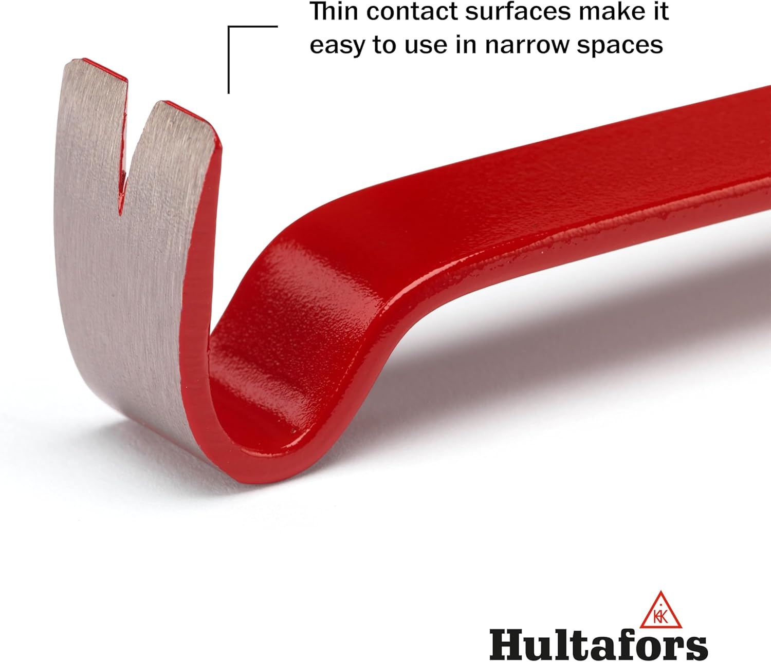 Hultafors 827015 Crowbar Set of 2 (190 Mm and 380 Mm) Practical Multifunctional Pry Bar I Robust & Durable Nail Puller for Woodwork and Much More image number 5