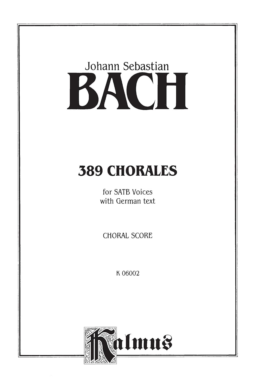 389 Chorales (Choral-Gesange) image number 3