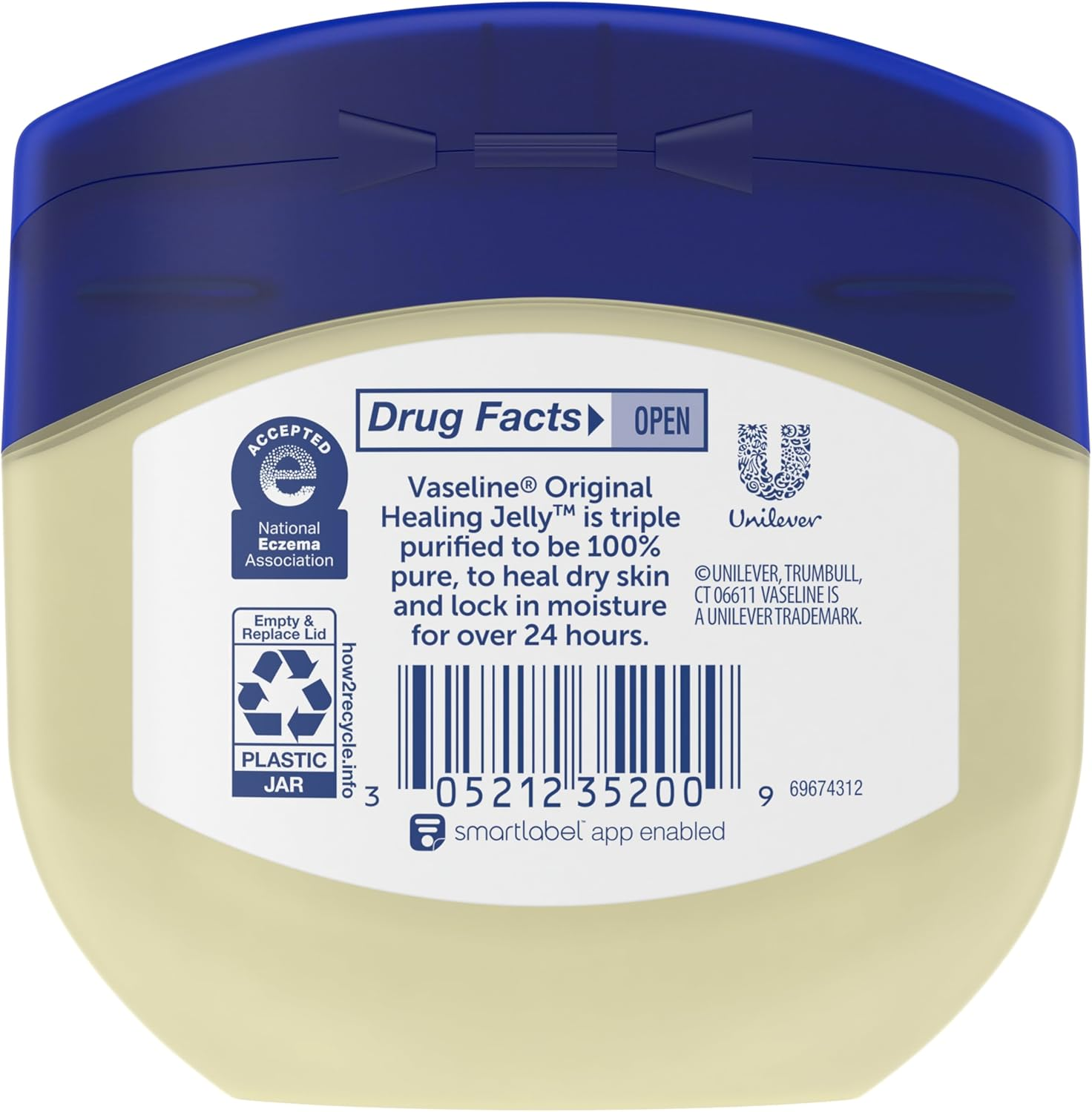 Vaseline Petroleum Jelly, 7.5 Ounce image number 2