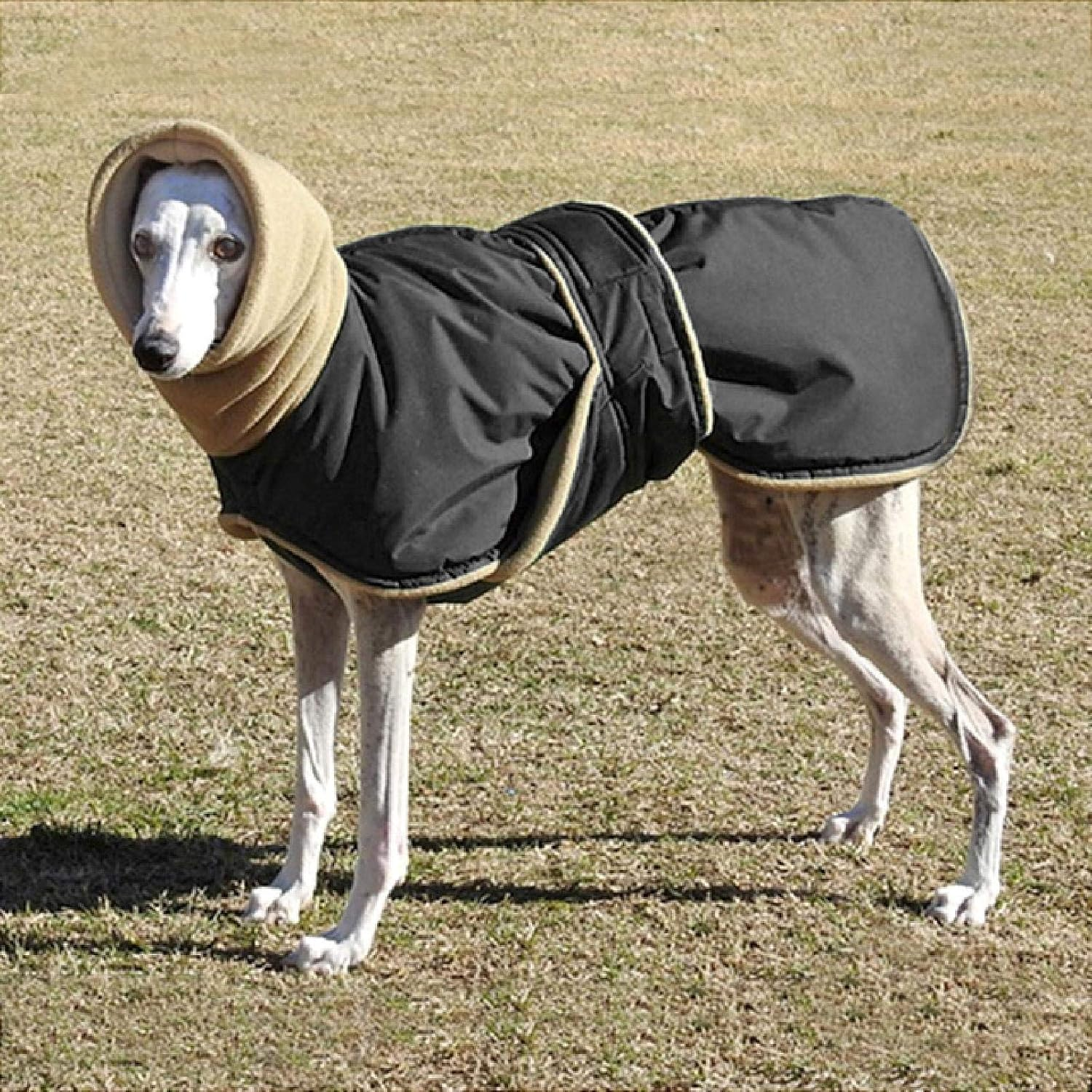 Super Warm Thick Dog Clothes Waterproof Dog Coat Jacket for Medium Large Dogs Greyhound Wolfhound Shepherd Clothing image number 1