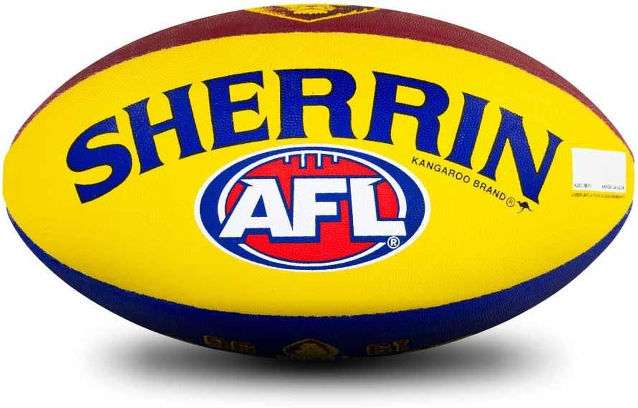 Sherrin Brisbane Lions AFL Club Football, Size 5 image number 2