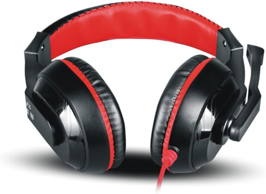 GAROZATION Wired PC Headphones with Noise-Canceling Microphone Over-Ear Gaming Headset Comfortable Headband for Laptop and Multimedia Use Random Color image number 2