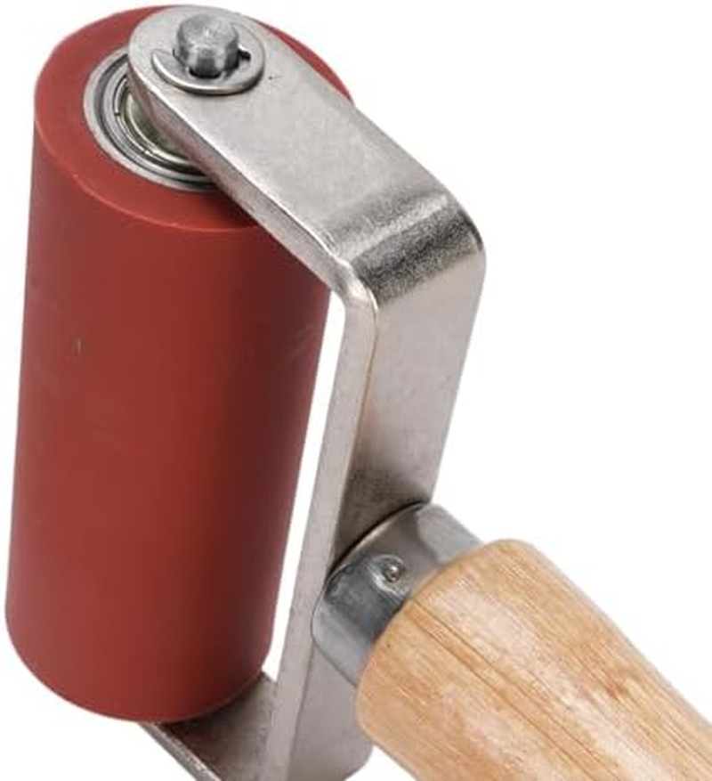 Dpofirs Silicone Seam Roller, Welding Seam Roller with Double Bearing Detachable, 260℃ High Temperature Resisting, Suitable for PVC Tarpaulin Membrane image number 1