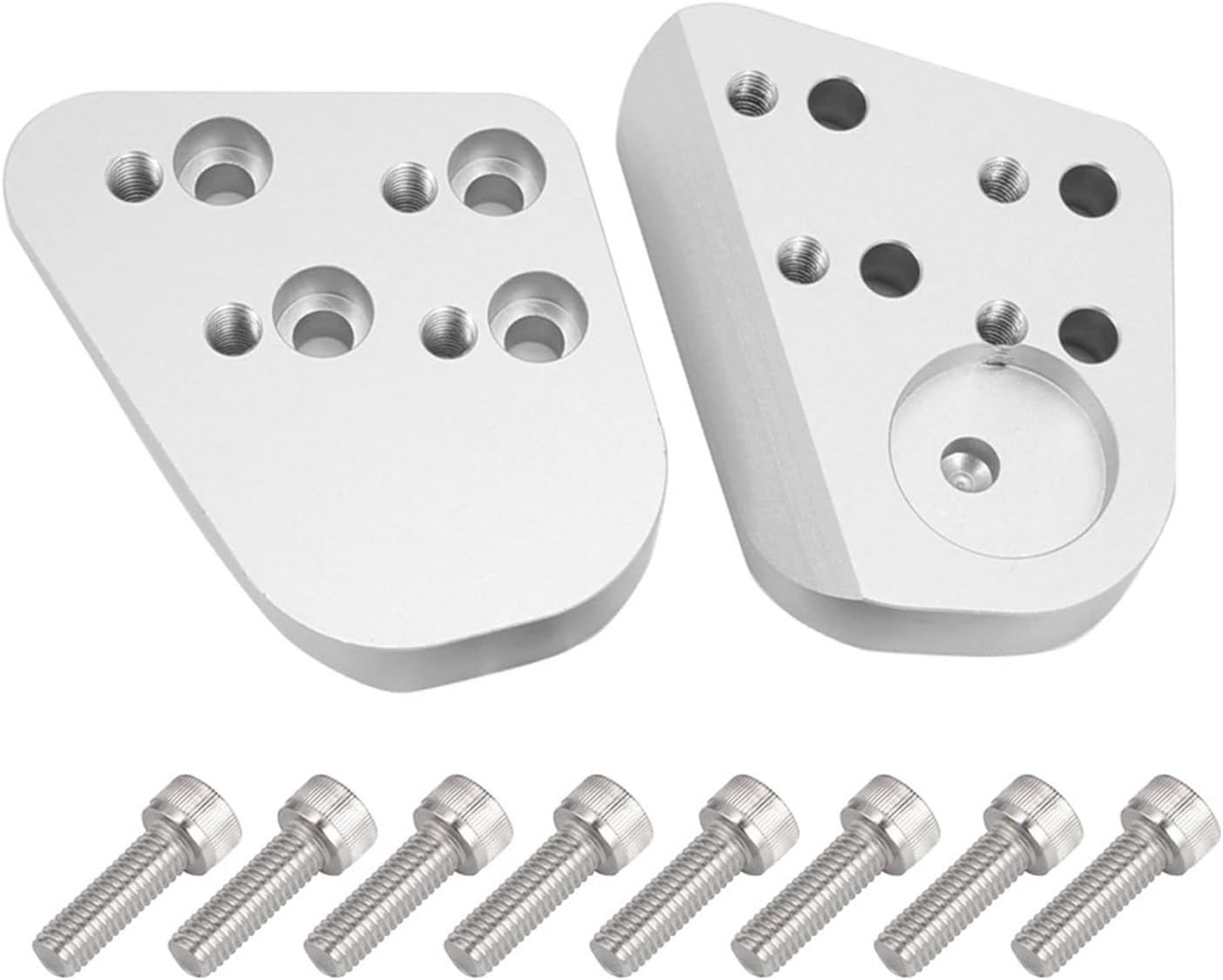 Motorcycle Handlebar Clamp Silver Handlebar Riser for for R1200RT for R1150RT for R1100RT Motorcycle Accessories Parts Handlebar Riser Bar image number 5