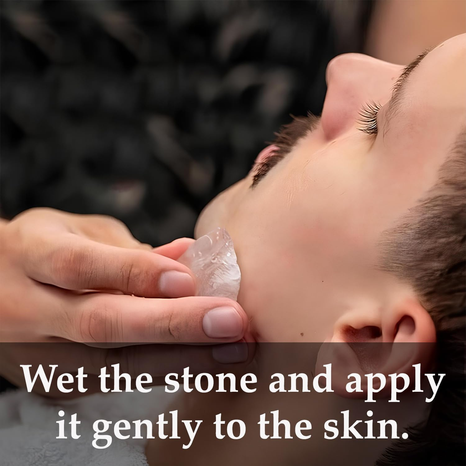 Alum Stone(Phitkari) by Mi Nature | for Skin Care | Water Purify| Pure Alum Stone (Potassium Alum) (Fitkari)|Cruelty Free | Post Shave Use| for Natural Deodorant (500 G (Pack of 1)) image number 2