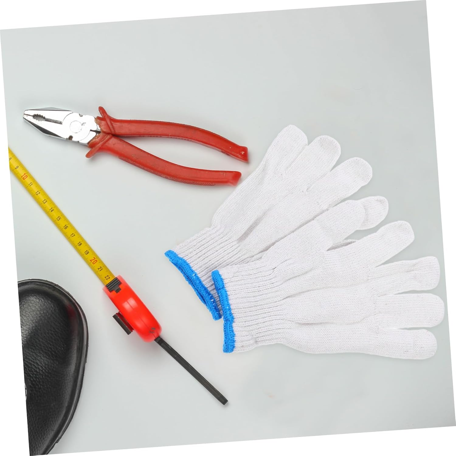 Sosoport 20Pairs Heavy Duty Gardening Gloves for Men and Women Cotton Work Gloves Comfortable Grip for Garden Household and Outdoor Tasks image number 4