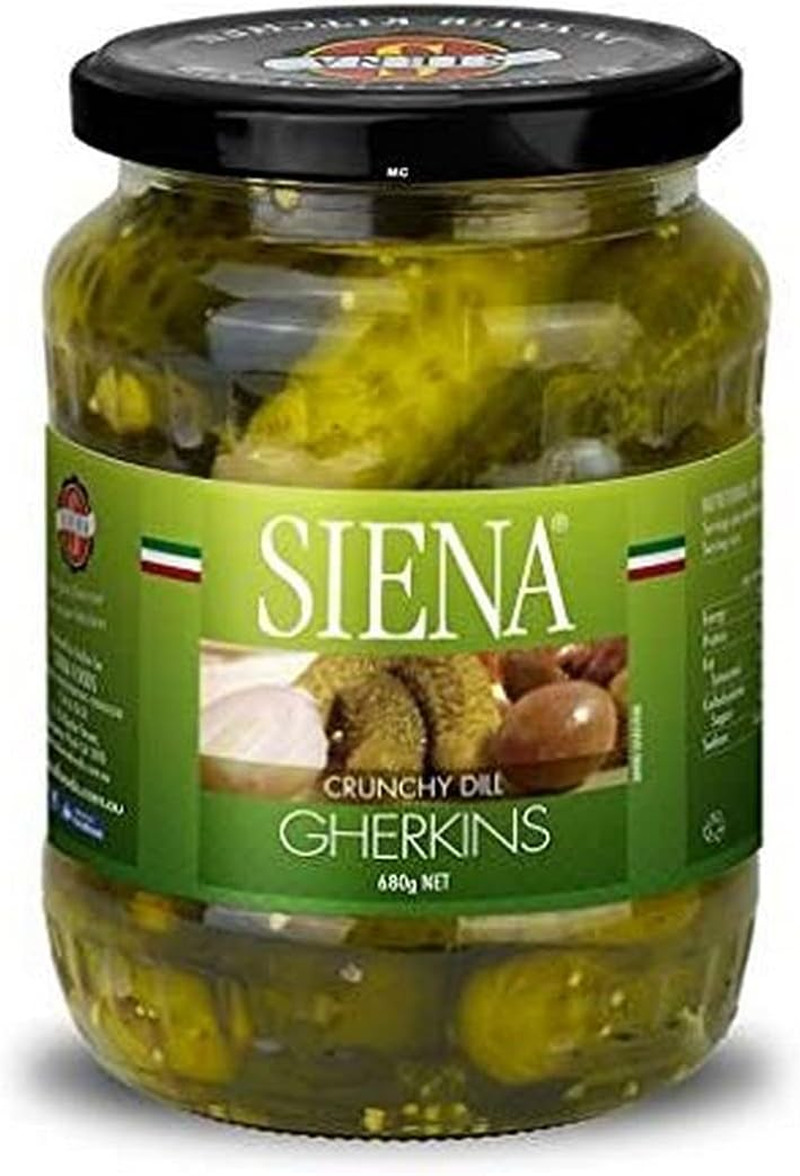 Siena Siena Crunchy Dill Gherkins, 680 G