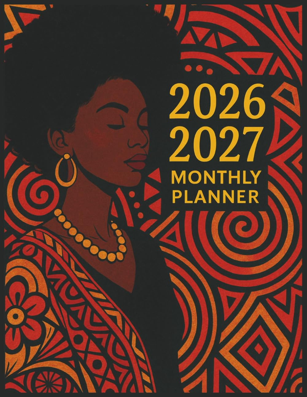 2026-2027 Monthly Planner: 2-Year Calendar | Monthly Overview + Goals | Personal Organizer with Reminders, Notes & More