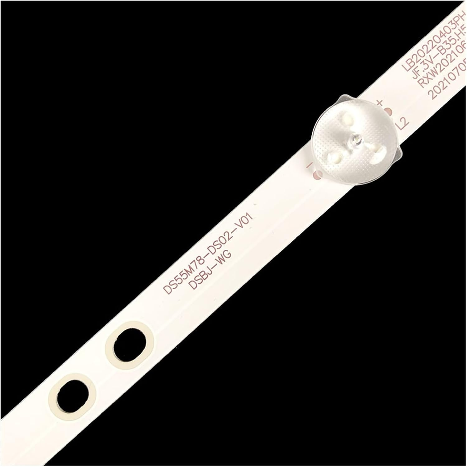 10Pcs 530Mm TV Backlight Bar for BAI.R/D 55Inch DS55M78-DS02-V01 DS55M78-DS02-V01 TI5510DLEDDS 55LEX-6039/UTS2C 55LEX-6027/UTS2C